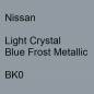 Preview: Nissan, Light Crystal Blue Frost Metallic, BK0.